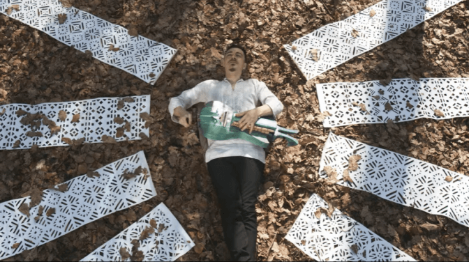 Львівський лірник презентував автентичну веснянку напередодні Великодня. Відео