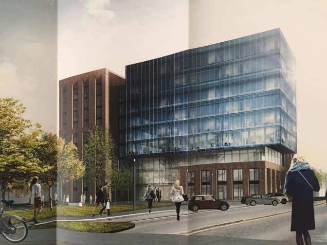 На Панаса Мирного збудують офіс для ІТ-фахівців. Візуалізація