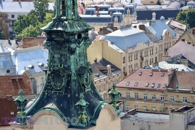 Львів з висоти пташиного польоту. Фоторепортаж з найвищих точок міста