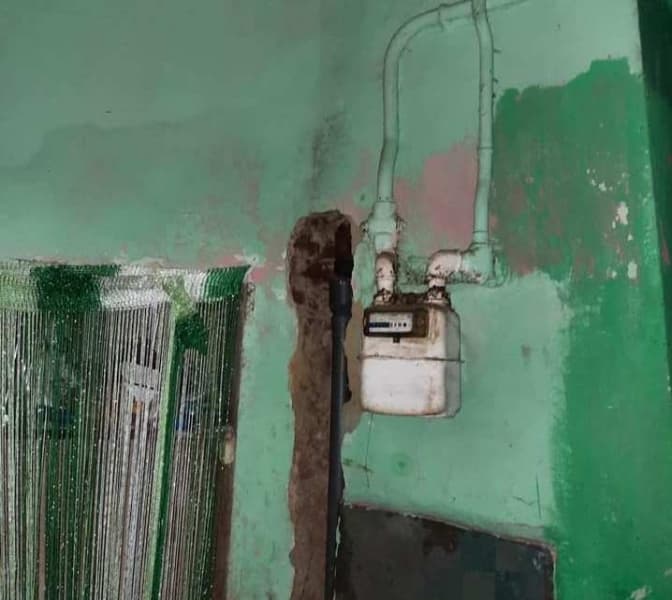 Львів’ян просять допомогти багатодітній родині, яка мешкає у квартирі з цвіллю. Фото