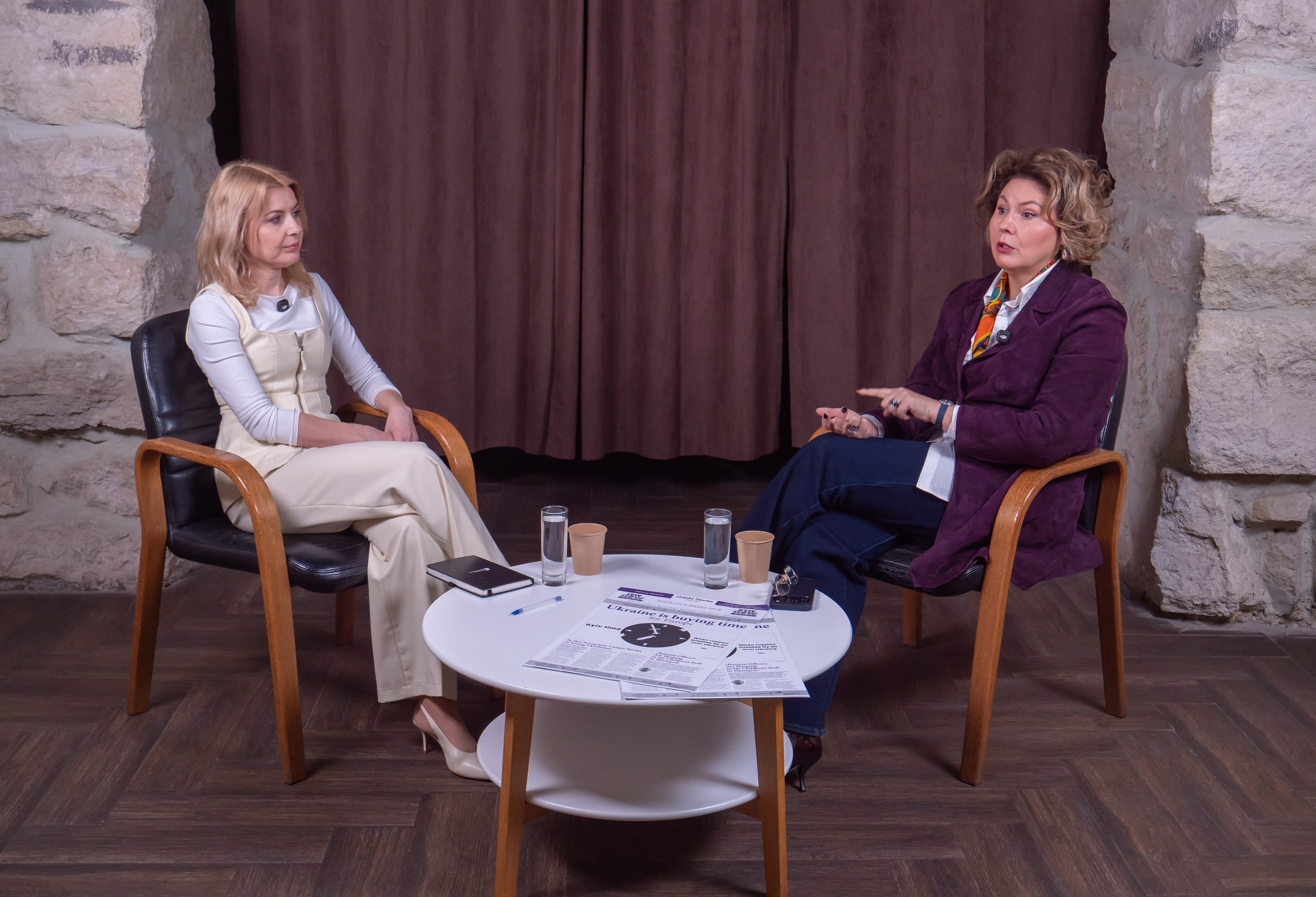 Розмова у Клубі експертів та експерток з Наталією Кривдою