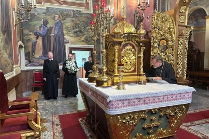 Глава УГКЦ Блаженніший Святослав відвідав монастир на Львівщині, де Андрей Шептицький склав вічні обіти