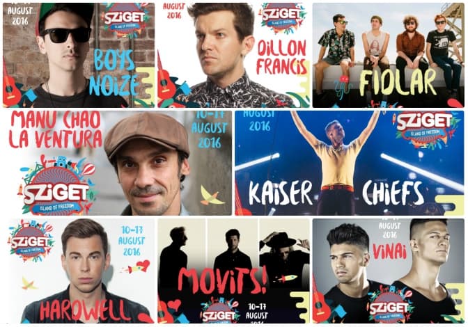 На Sziget 2016 назвали ще 9 нових імен учасників