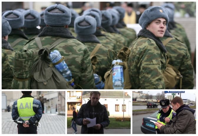На в’їзді до Львова роздають повістки