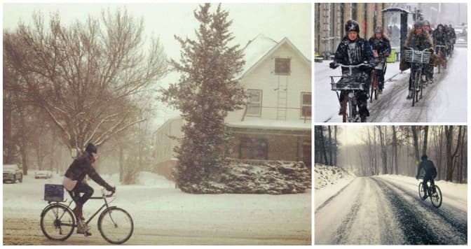 Велосипедом по Львову взимку: «за» і «проти»
