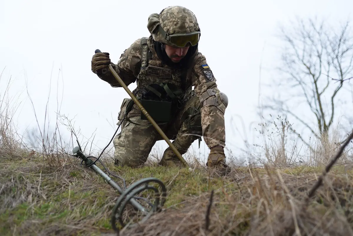 В Україні з початку повномасштабного вторгнення розмінували понад 40 тис. км² територій