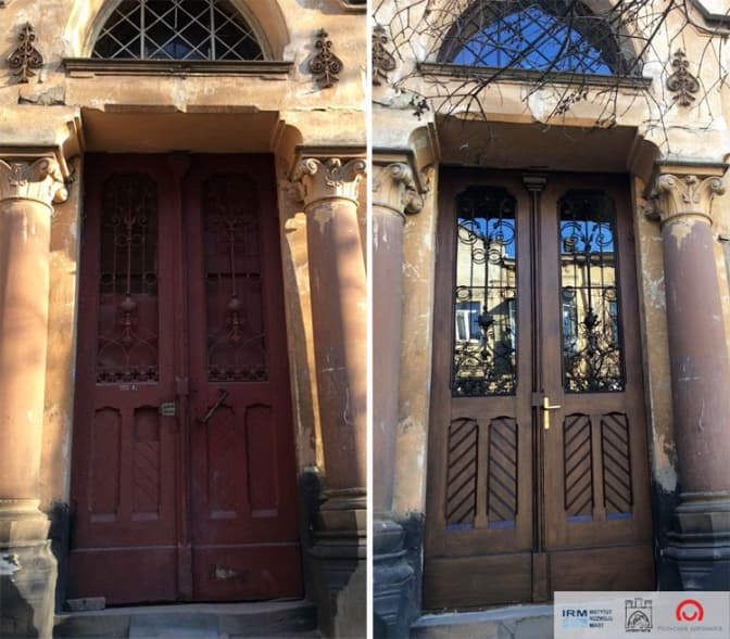У Львові оновили браму кам’яниці Шульців. Фото