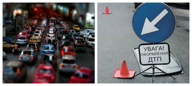 Ситуація на дорогах Львова: ДТП на перехресті Кульпарківська-В.Великого-Виговського