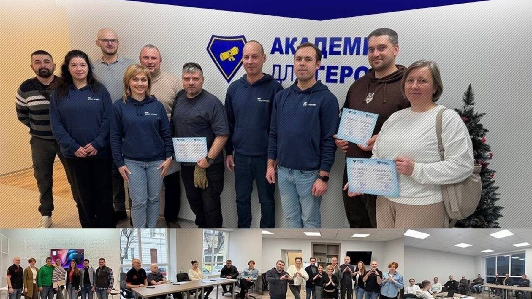 Колаж із фото випускників ІТ-курсу / фото ЛМР