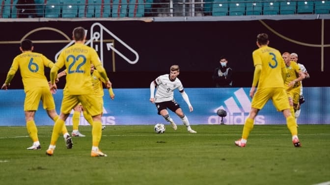Збірна України програла Німеччині з рахунком 1:3