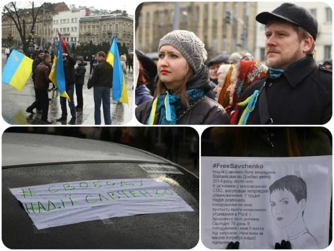 Львів’яни написали Савченко листи із проханнями не голодувати