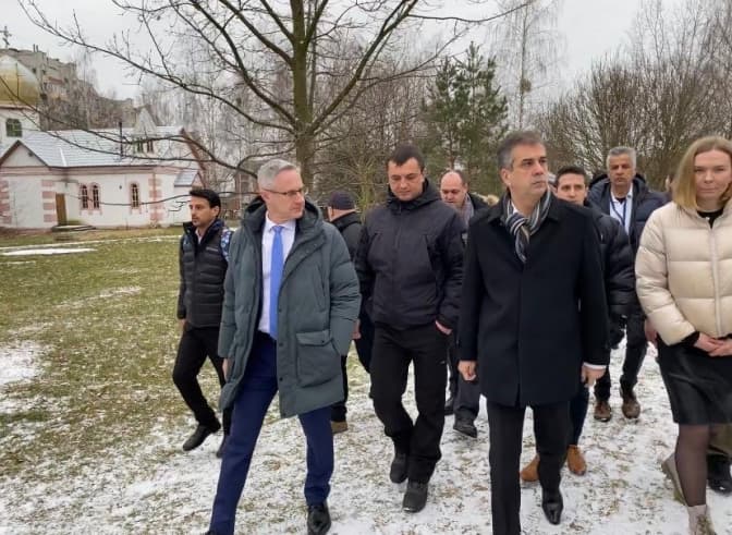 Глава МЗС Ізраїлю відвідав Бучу