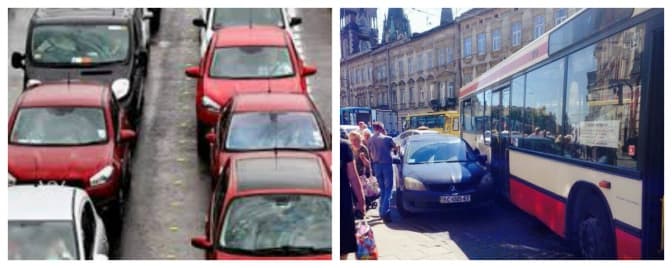 Ситуація на дорогах Львова: ДТП на Городоцькій