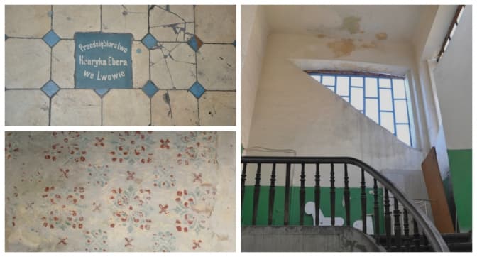 У Львові реставрують під’їзд з унікальним стінописом. Фото