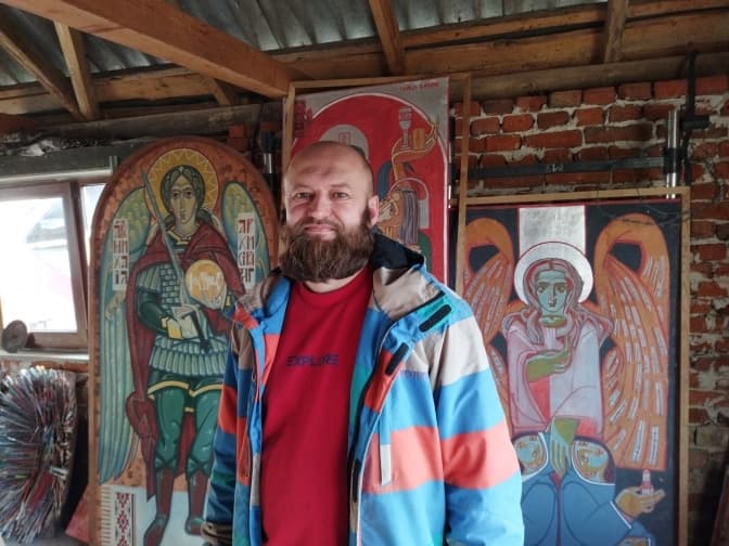 «Христос не може бути модерним». Іконописець про сучасне та сакральне мистецтво