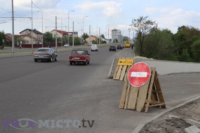 У Львові відкриють з’їзд із Сихівського моста на вулицю Хуторівку. Фото