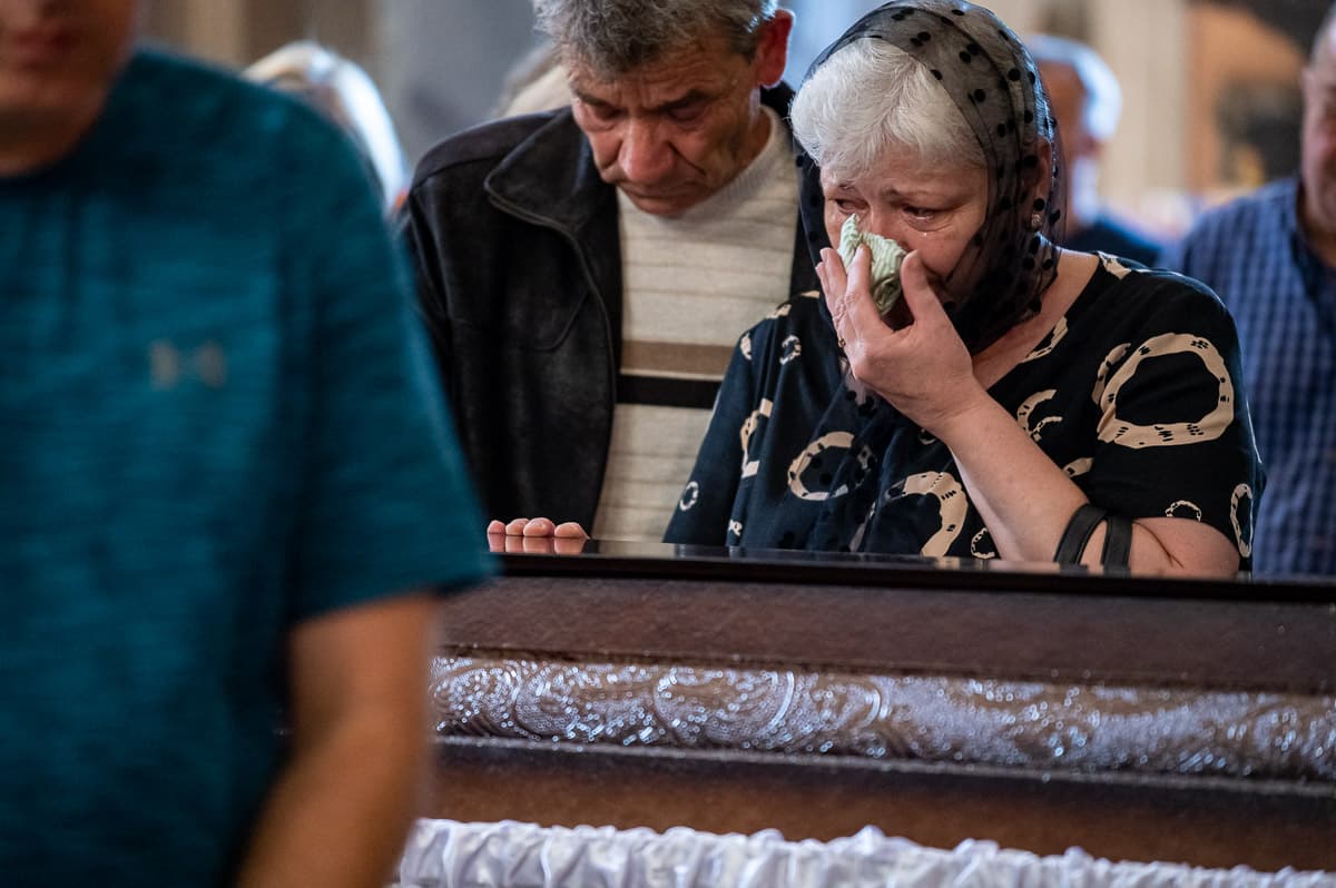 У Львові попрощалися з військовим, що зберіг життя цілому взводу