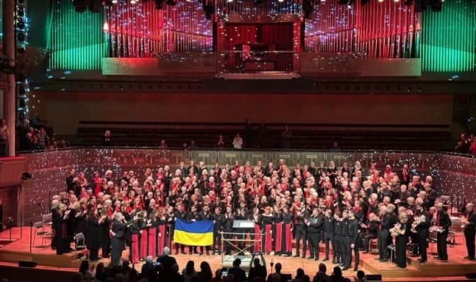 Львівський хор «Гомін» привіз українське Різдво до Стокгольма