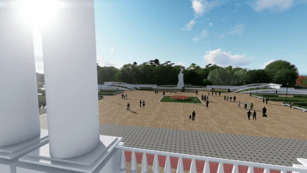 ЛНУ Франка виступив проти побудови паркінгу перед головним корпусом університету