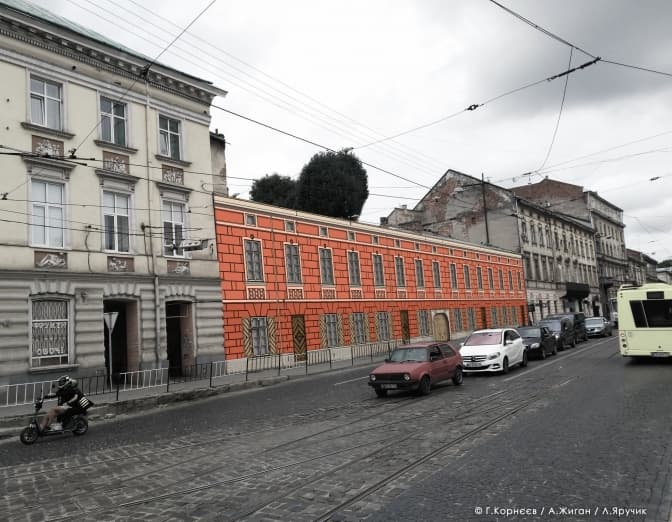 Як виглядатиме будинок-пам'ятка архітектури на Личаківській,1 після реставрації. Візуалізація