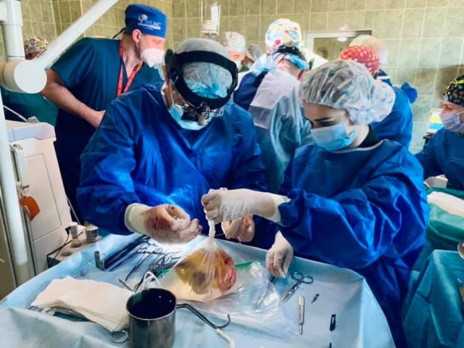 У львівській лікарні швидкої допомоги вперше провели трансплантацію печінки