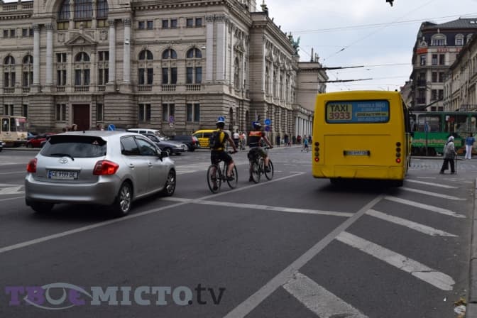Де у Львові їздить найбільше велосипедистів. Результати дослідження