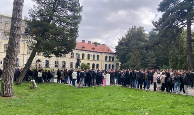 Студенти Львівського університету природокористування вийшли на мітинг. Що вимагають