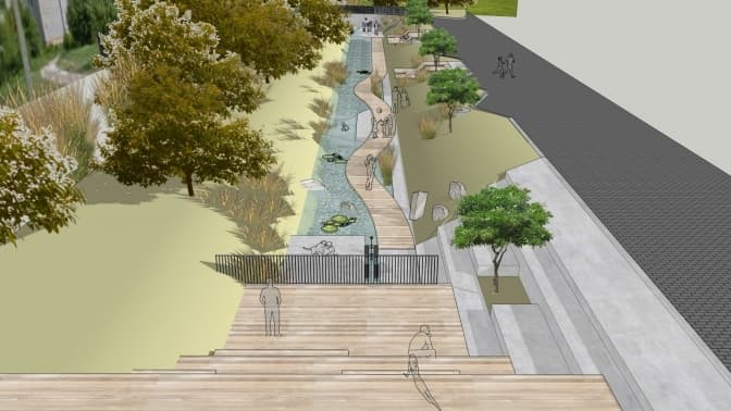 У Львові почистять потічок у Рясному-2, який переміг на Громадському бюджеті