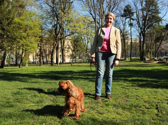 То є Львів! Пані Наталя з Кнопою