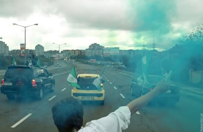 Львівські фани проведуть автопробіг перед матчем «Карпат»