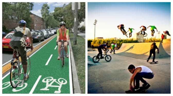 На вулиці Хмельницького у Львові облаштують велодоріжки і скейт-парк