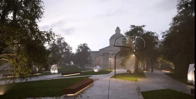 Як виглядатиме «Місце щасливих людей» у Львові. Візуалізація