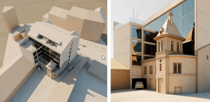 Історичний будинок у Львові перебудують під торговий центр та готель. Візуалізація