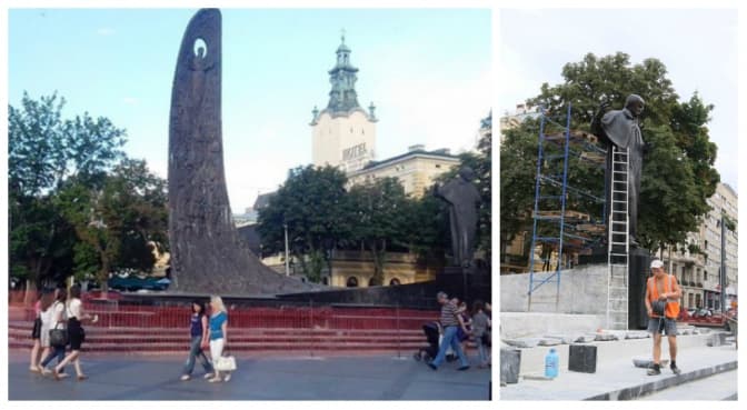 Коли у Львові завершать ремонт пам’ятника Шевченку