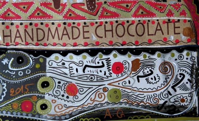 Лвів'янам покажуть картини грузина, присвячені львівському шоколаду