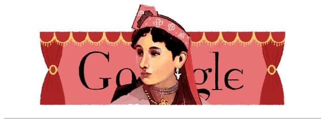 До дня народження Заньковецької Google присвятив актрисі дудл
