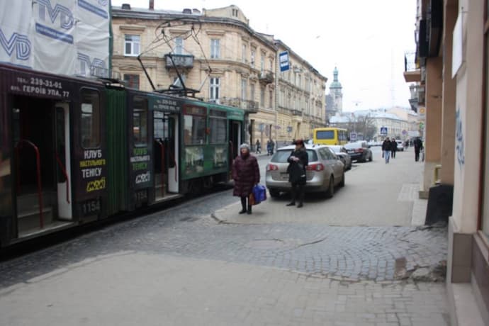 У Львові розглядають можливості врегулювання руху на вулиці Франка. Схема