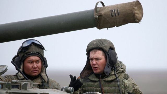 російські військові/getty images