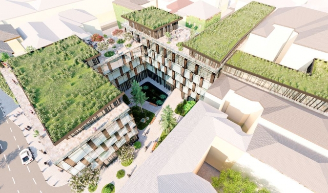 Біля "Форуму" планують збудувати готельний комплекс - заціни проект
