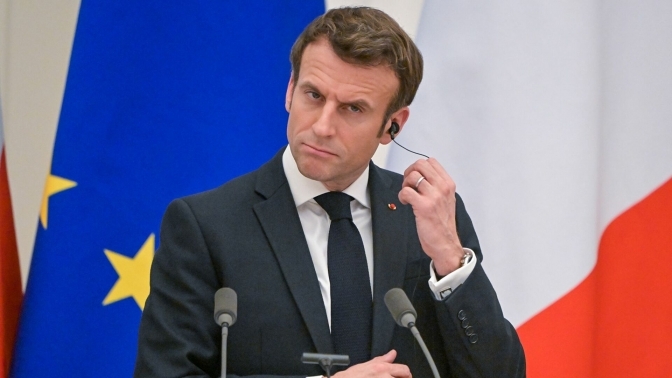 Президент Франції Еммануель Макрон/ Фото з відкритих джерел
