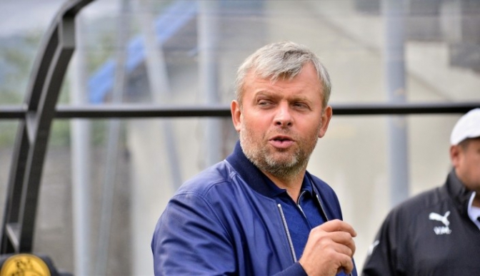Григорій Козловський на стадіоні. Фото fcruh.com