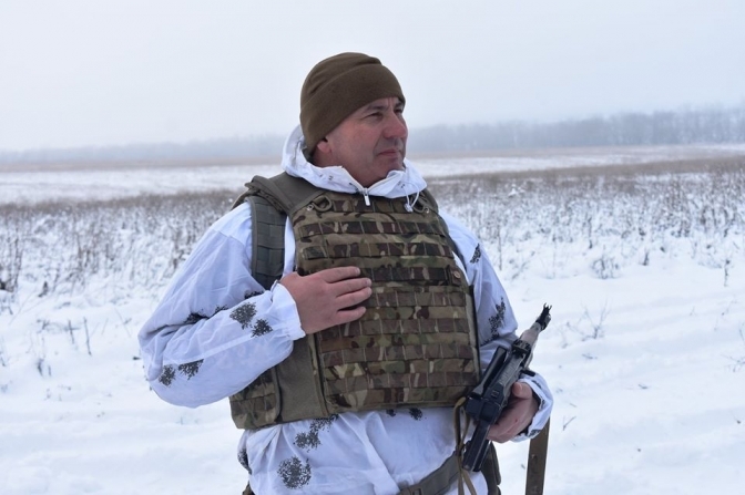 photo: military courier of Ukraine