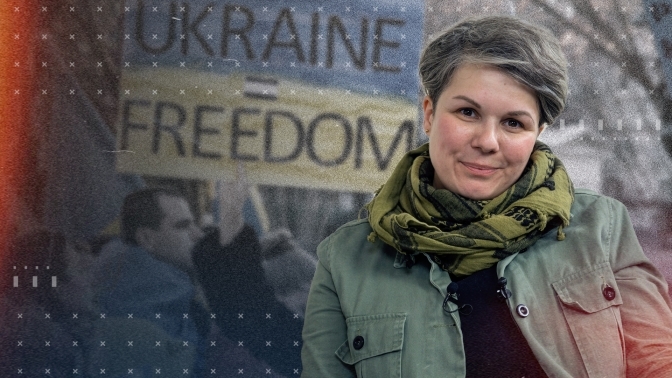 «This war exposes the truth about ourselves,» – Canadian volunteer Ustia Stefanchuk