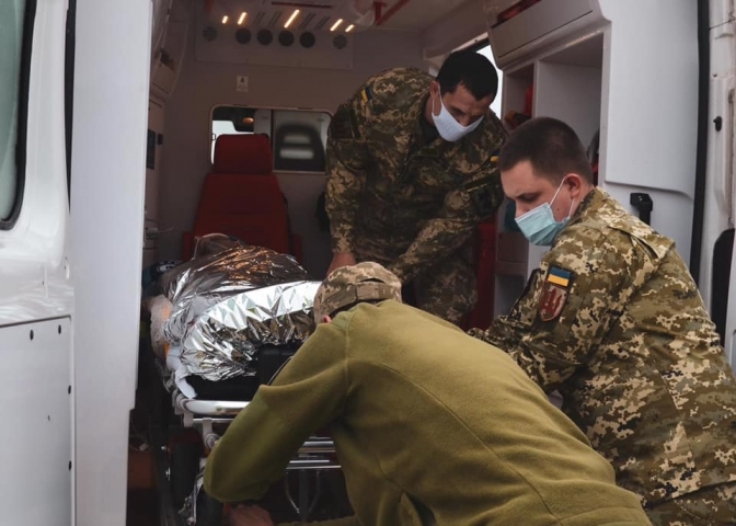 Фото: зі сторінки Командування Медичних сил Збройних Сил України