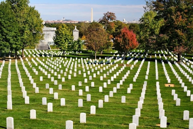 Арлінгтонський військовий цвинтар у США. Фото із відкритих джерел