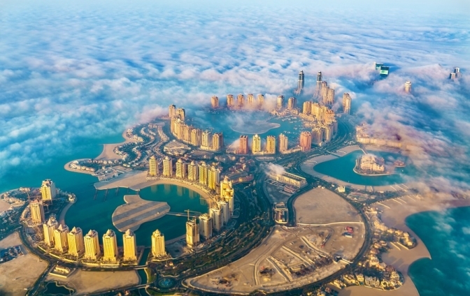 Вид на острів Перл-Катар