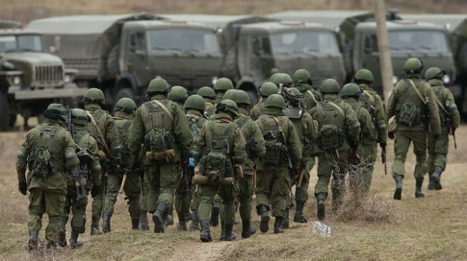 Російські військові, 2014/Getty images