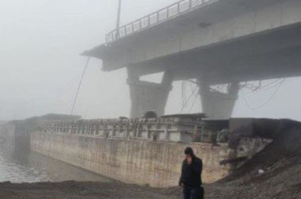 Antonivskyi bridge, Kherson region / Associated Press
