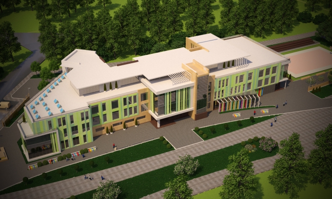 Гімназію Шептицьких у Львові перетворять у школу європейського зразка. Візуалізація